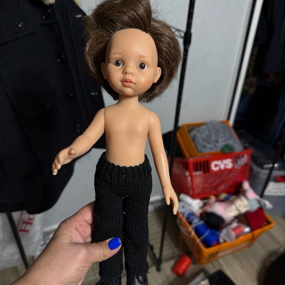 Brown-Haired Paola Reina Las Amigas OOAK customized Vinyl Doll Made In Spain